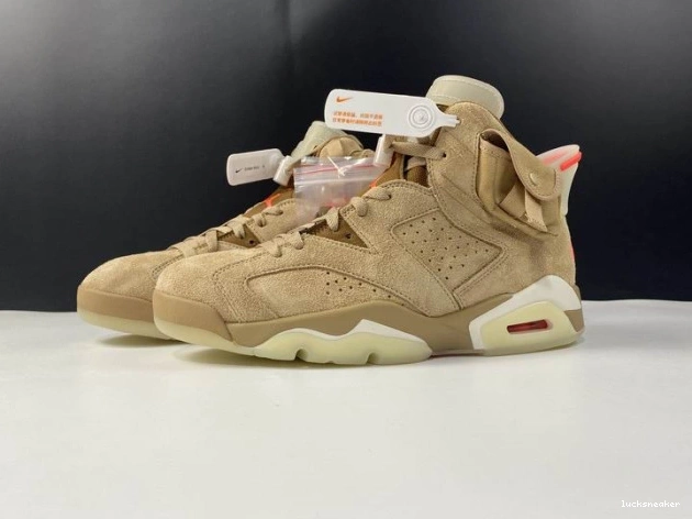 LUCY Khaki Retro Scott Air Jordan Travis British 6 DH0690-200 0718